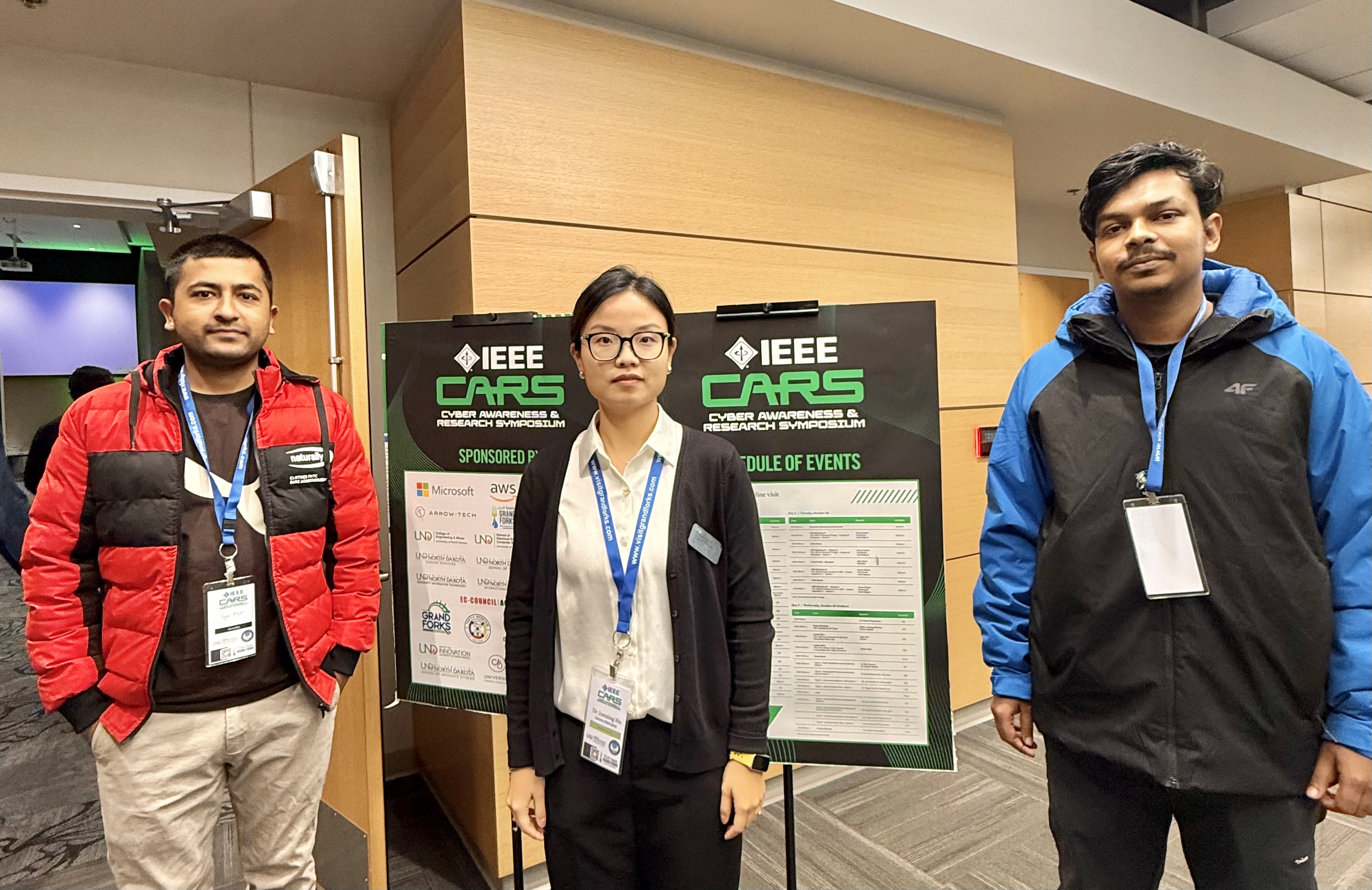 Group members attending IEEE CARS 2025